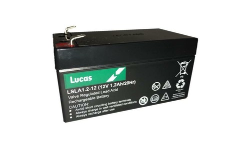 Lucas 12v 2ah rechargeable - 12v,