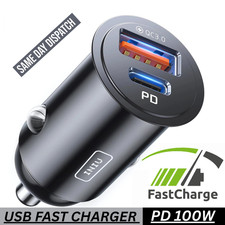 100W Dual Port Fast Car