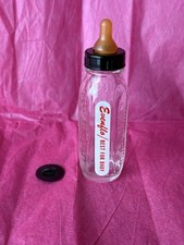 Cute Vintage Evenflo Glass Baby Bottle 3 Inches