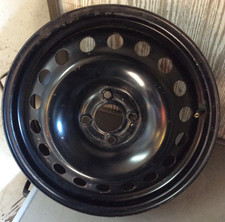 renault scenic 16" steel wheel 6.5jx16 et49 pcd 4x100 15cr9725