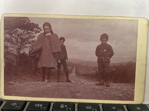 Unusual antique cdv photo - antique,