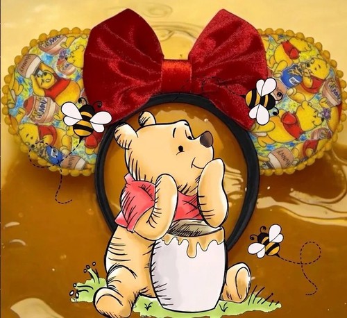 Winnie the pooh inspired mouse - pooh,