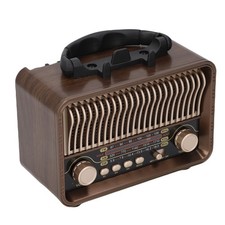 Retro Vintage Radio Portable AM FM SW Radio 5.4 1200mAh Battery With