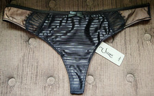 Ultimo Black Rhea Thong Size