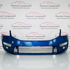 Skoda Octavia VRS Front Bumper Mk3 Genuine Blue 5E0807221 / 2017 - 2020 [AR39]