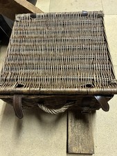 Wicker Picnic Basket For 2 New