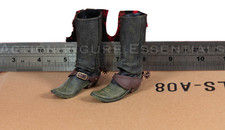 Cowboy Boots w Spurs Western 1:6 Scale Loose Parts Custom Outlaw Wild West