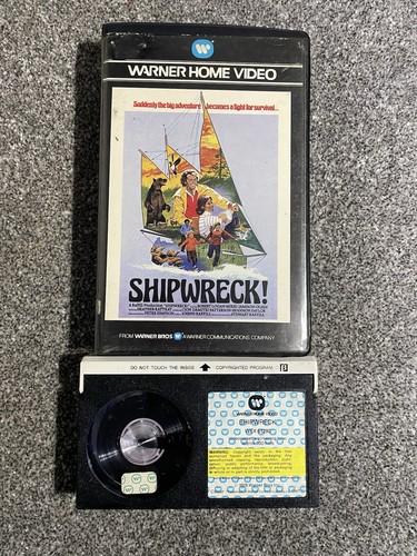 Shipwreck 1978 betamax big box - betamax,