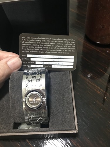 Authentic gucci twirl watch - gucci,