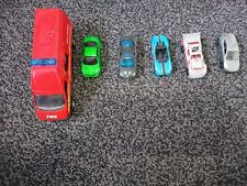 Hot wheels vehicles assortment with fire truck sound and lights