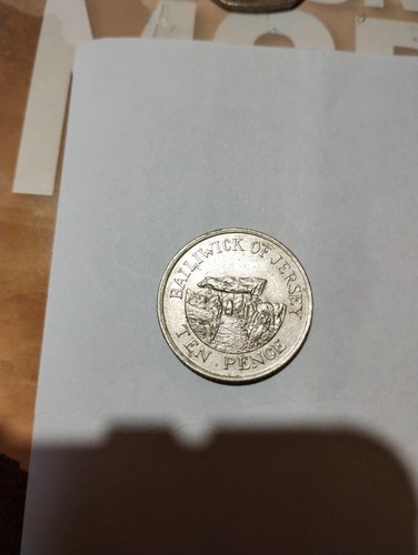 Bailiwick jersey 10p 1992 - bailiwick,