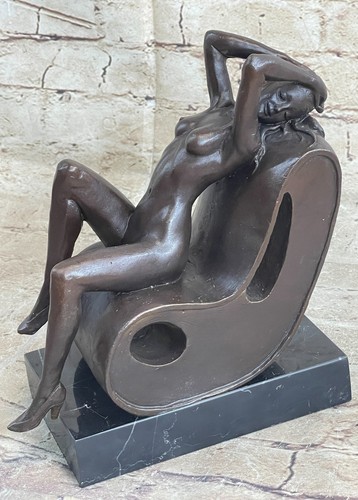 Erotic nude lady bronze - nude,