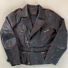 Vintage Leather Biker Jacket
