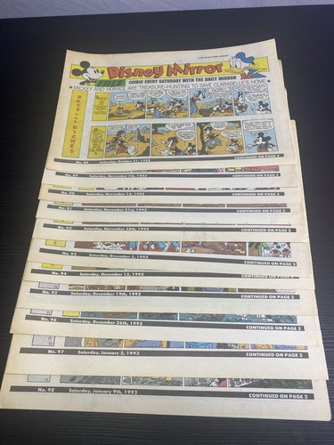 Vintage disney mirror comic - vintage,