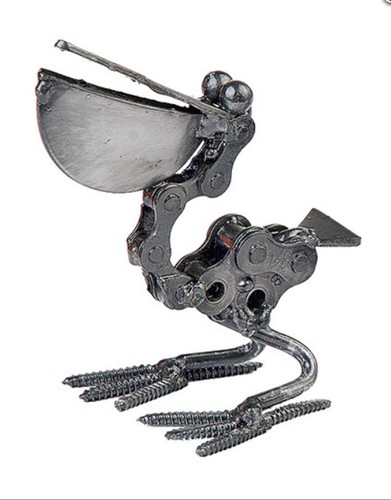 Pelican hand crafted recycled - pelican,