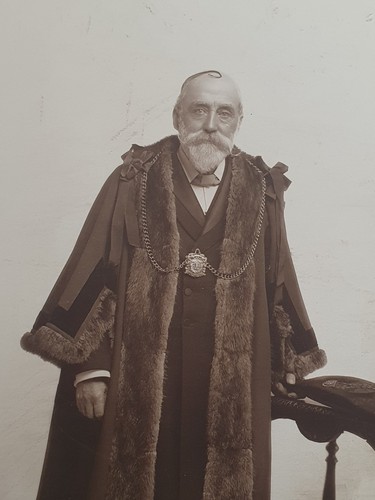 Antique cdv photo old man - cdv,