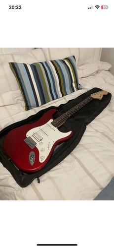 Electric guitar red - electric,