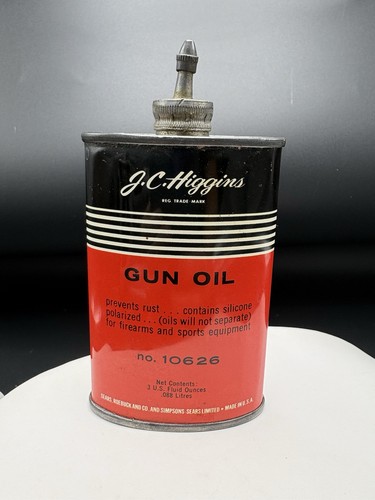 Vintage higgins gun oil - vintage, c