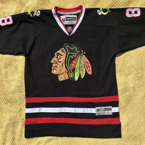 Vtg chicago black hawks - chicago, jersey