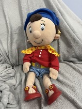 Noddy soft toy Blytons Toyland with bell in hat Vintage Collectable 