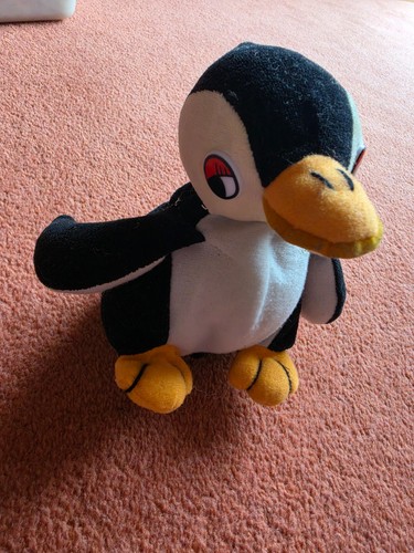 Vintage penguin plush toy - vintage,