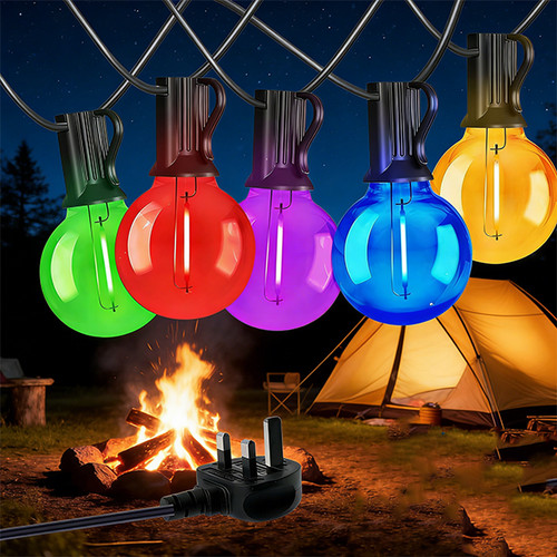 Outdoor string lights mains - lights,