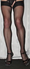 5 pairs Black Sheer 15 Denier