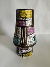 Rare Bodo Mans Bay Keramic Paris Vase West German 1950s