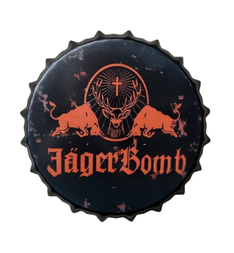 Jager bomb spirit drinks - bomb, retro