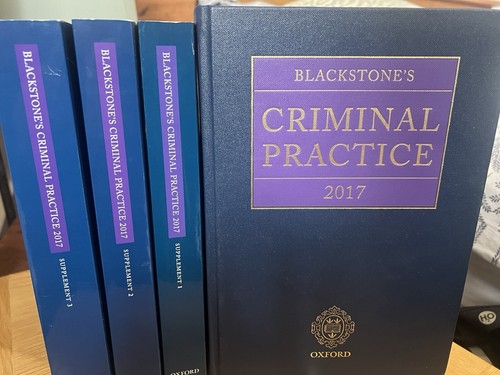 Blackstone criminal practice - blackstone's,