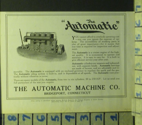 1917 automatic cruiser inboard - automatic,
