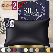 2 Pack Satin Silk Pillowcase