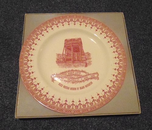 Wedgwood plate anderton boat - anderton,