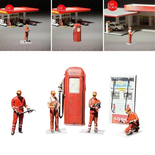 Miniature model gas - model,