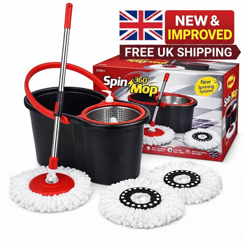360 spin mop bucket set - spin,