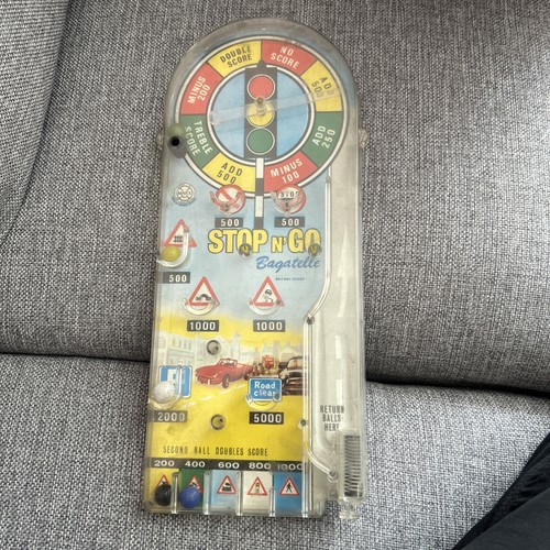 Vintage stop bagatelle - stop,