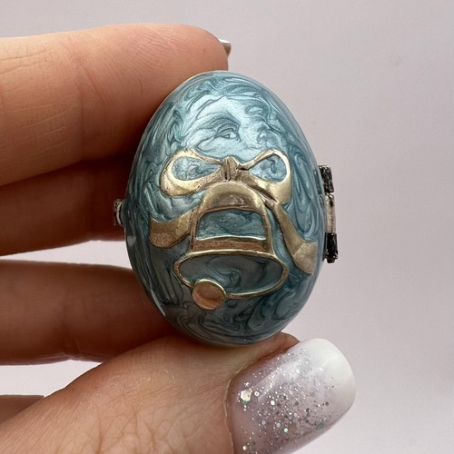 Antique silver 800 egg - egg, trinket