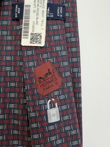 Hermès men silk - men's, tie