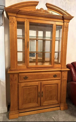 Solid oak display - oak,