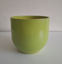 Scheurich West Germany Plant Pot 820-14 Leaf Green 12.5x14cm Planter Decorative
