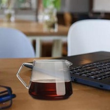 Borosilicate glass coffee pot - glass,