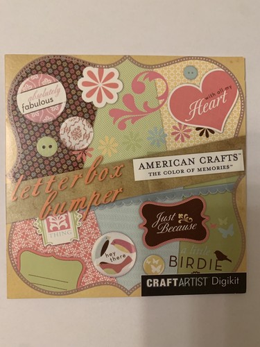 Letterbox bumper serif craft - bumper-,