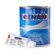 Tenax Marble Repair Kit - Stone Granite Glue and Travertine Filler 1 Ltr Tin