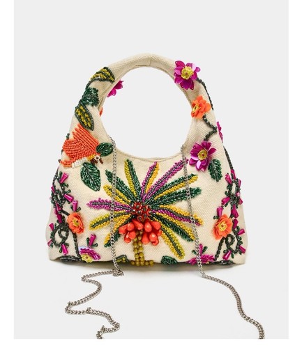 Zara beaded printed - printed, bag