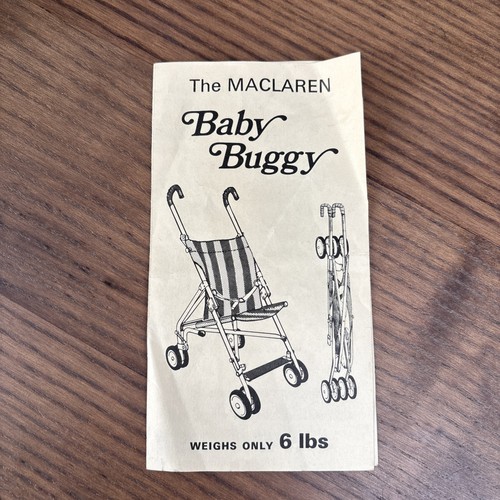 Vintage maclaren baby - maclaren,