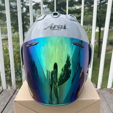 Bright Gray Half Helmet Unisex