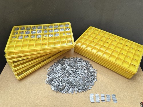 Metal letterpress type - metal, type-set