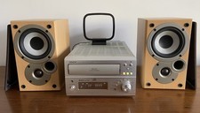 Denon Stereo CD Auto Changer Receiver / Tuner UD-M50 Mini Hi-Fi +SC-M50 Speakers