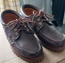 Timberland Mens Classic 3-eye Lug Boat Shoes  UK Size 8