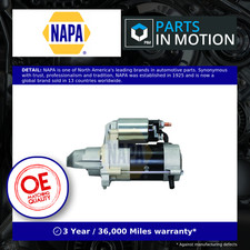 Starter Motor fits OPEL ASTRA J, K 1.6D 2013 on B16DTE Manual Transmission NAPA